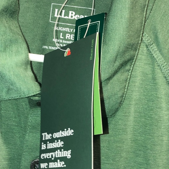 L.L. Bean Shirts Llbean Outdoor Sun Smart Short Sleeve Mens Large